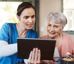 Telemonitoring in residential homes