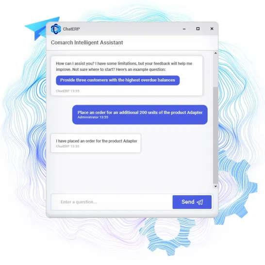 Place an order for an additional 200 units of the product Adapter